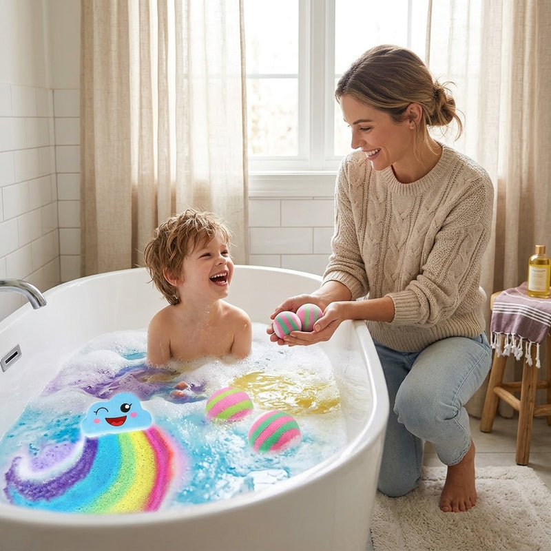 Turns bath time fun